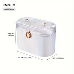 Large Capacity Medicine Box Transparent Storage Box