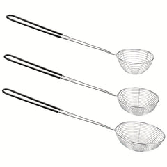 Stainless Steel Skimmer Ladle Long Handle Anti-scalding Hot Pot Filter Spoon
