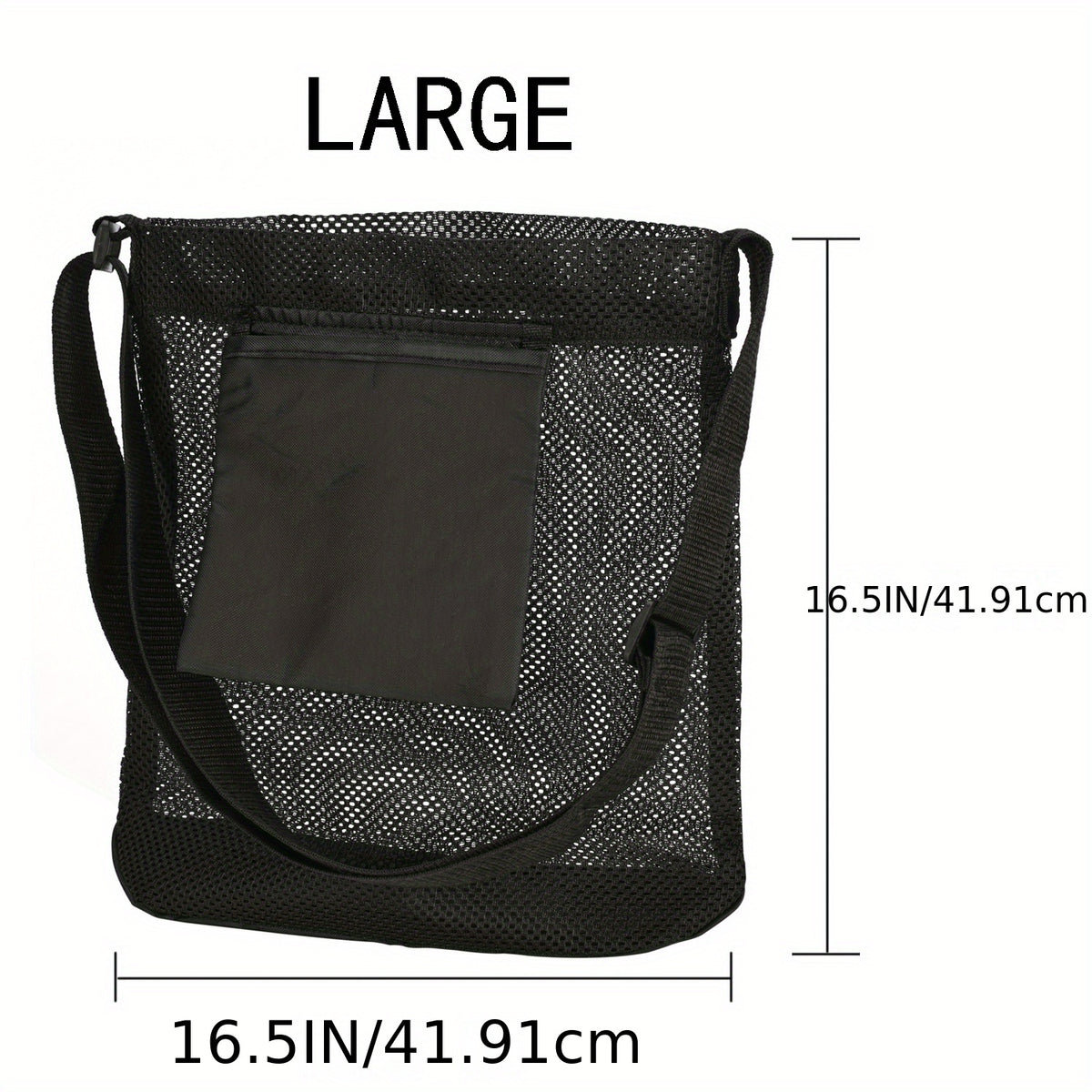 Mesh Clear Mushroom Bag Large Capacity Foraging Pouch