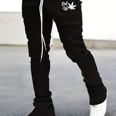 Men's Drawstring Flare Pants
