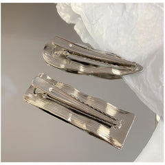 Golden Non Slip Metal Hair Pin Sectioning Clip Hair Barrettes