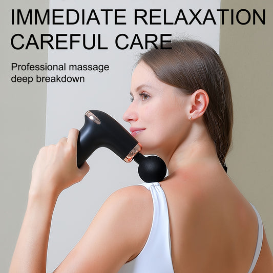 Mini Handheld Muscle Massage Gun - Deep Tissue Vibration Massager