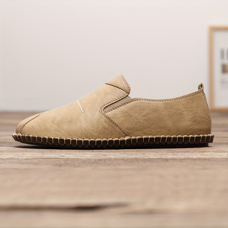 Men's Breathable Loafer Shoes Lightweight Slip On Casual Footwear
