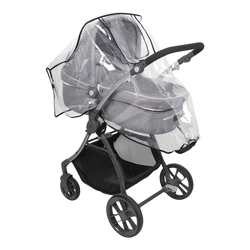 Universal Stroller Rain Cover Waterproof Windproof Dustproof & Snow Proof