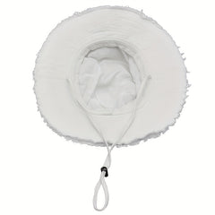 Men's Wide Brim Sun Hat Vintage Fishing Hat
