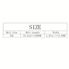 Men's Leather Belt Pin Buckle Casual Trousers Jeans Belt