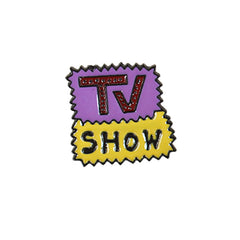 TV Film Photo Frame Magnetic Tape Playing Board Cartoon Brooch