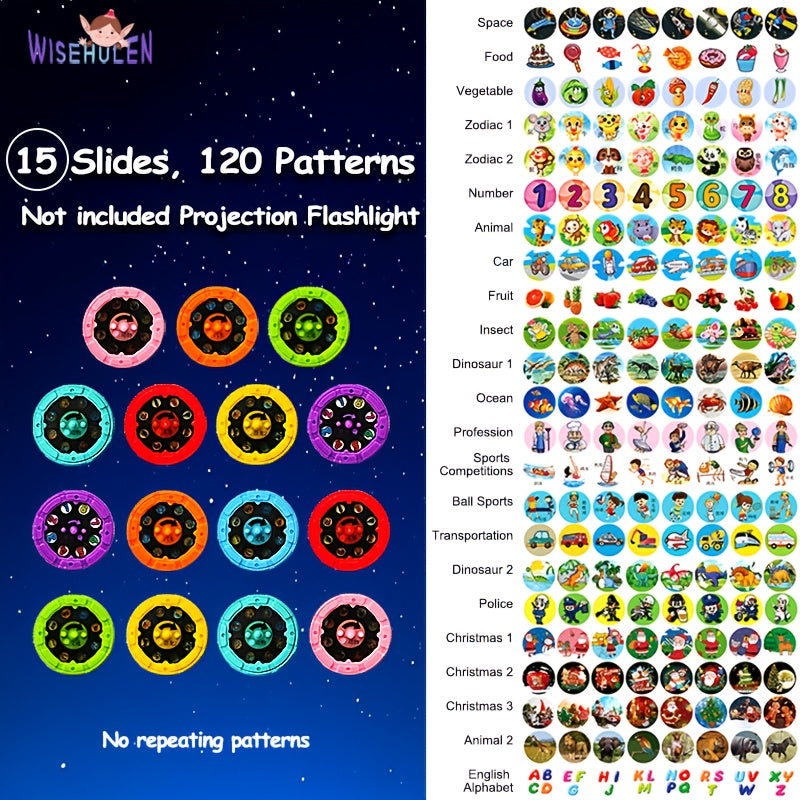 Educational Flashcards Set - Dinos, Animals, Fruits, Fun Designs