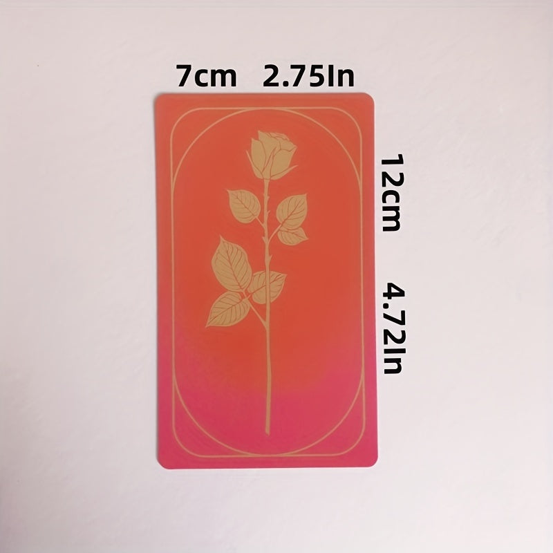 Final Rose Tarot: 12x7 cm (4.72x2.76 inch)