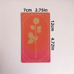 Final Rose Tarot: 12x7 cm (4.72x2.76 inch)