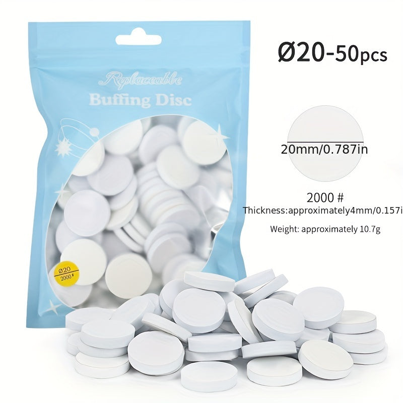 Nail Buffing Self Adhesive Sandpaper Polishing Files Sanding Pads