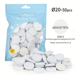 Nail Buffing Self Adhesive Sandpaper Polishing Files Sanding Pads