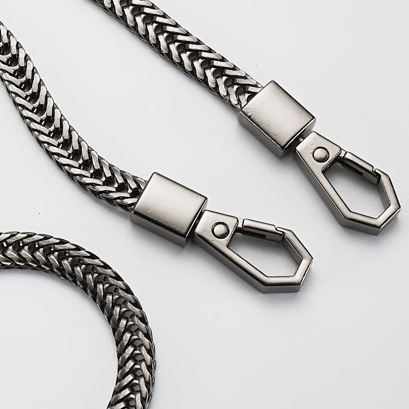Iron Flat Chain Shoulder Bag Purse Chain Straps Accessories