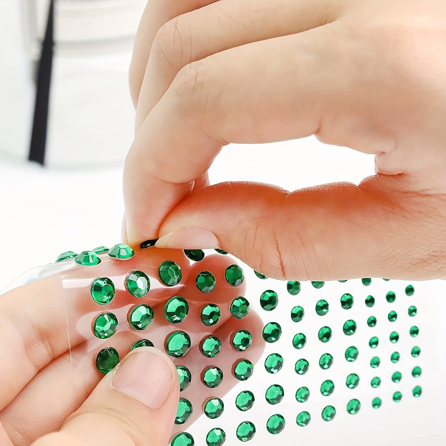 165pcs Adhesive Rhinestones for Crafts Makeup Decor