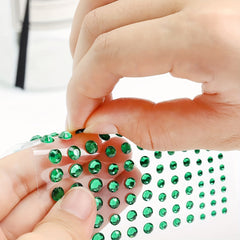 165pcs Adhesive Rhinestones for Crafts Makeup Decor