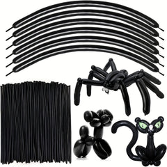 100pcs Twisting Balloons & White Magic Balloons for Party Decorations