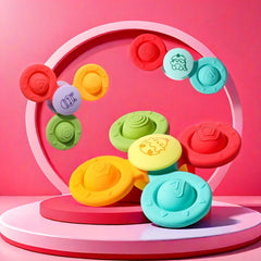 Cartoon Animal Silicone Spinner Toy - Educational Learning Tool