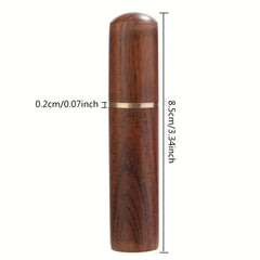 Wood Needle Organizer Sewing Needle Storage Case Ebony Needle Box
