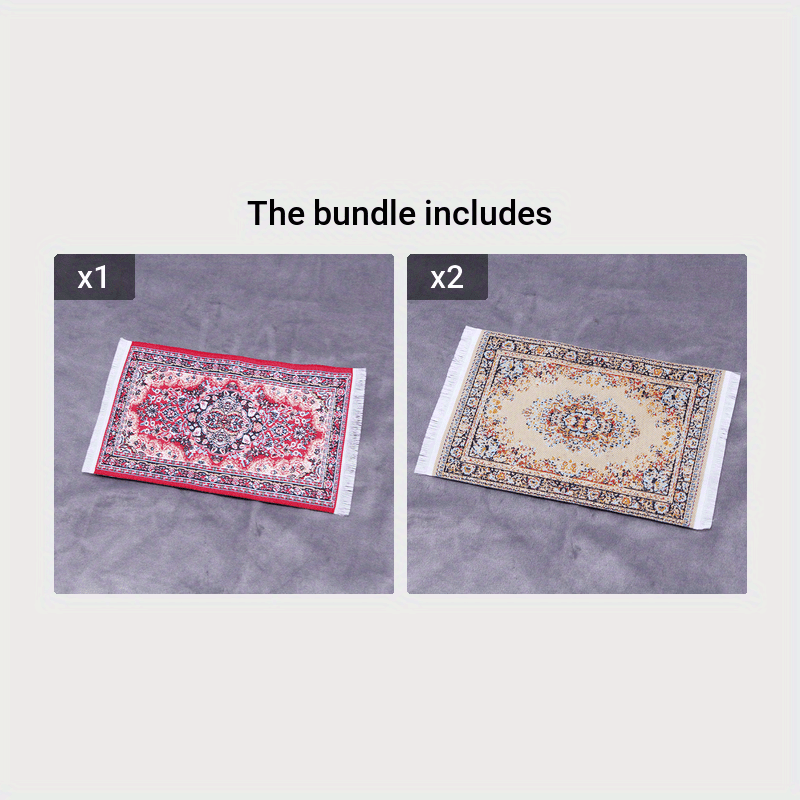 Doll House Mini Floor Mat Scene Decoration Carpet 33inch