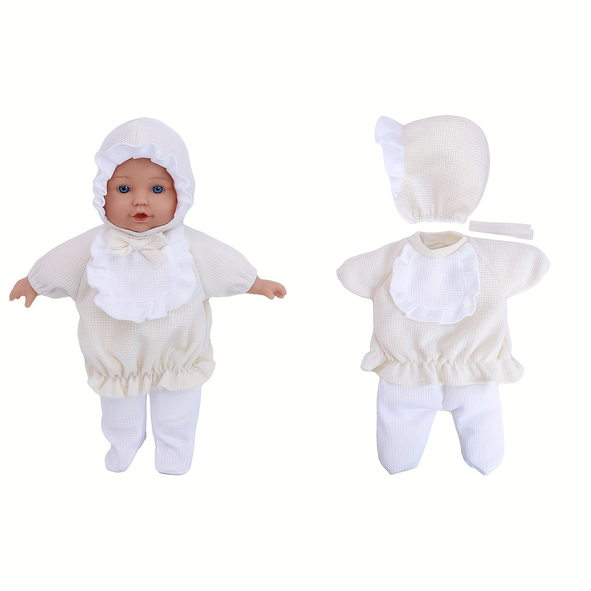 13 Inch Reborn Doll Clothes Set for Boys and Girls' Role Playing