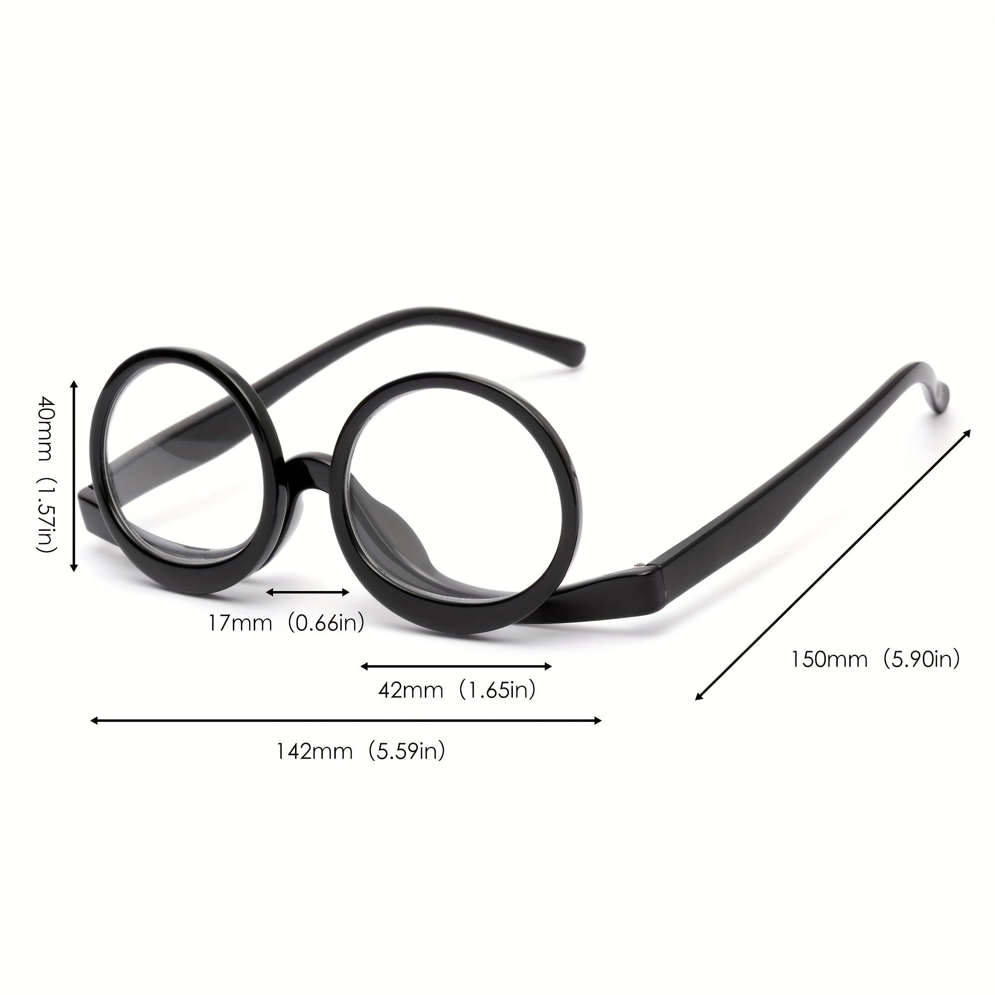 Makeup Reading Glasses Flip Lens Cosmetic Make Up Eye Glasses