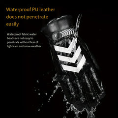 Warm Touch Screen Reflective Riding Gloves Waterproof Windproof