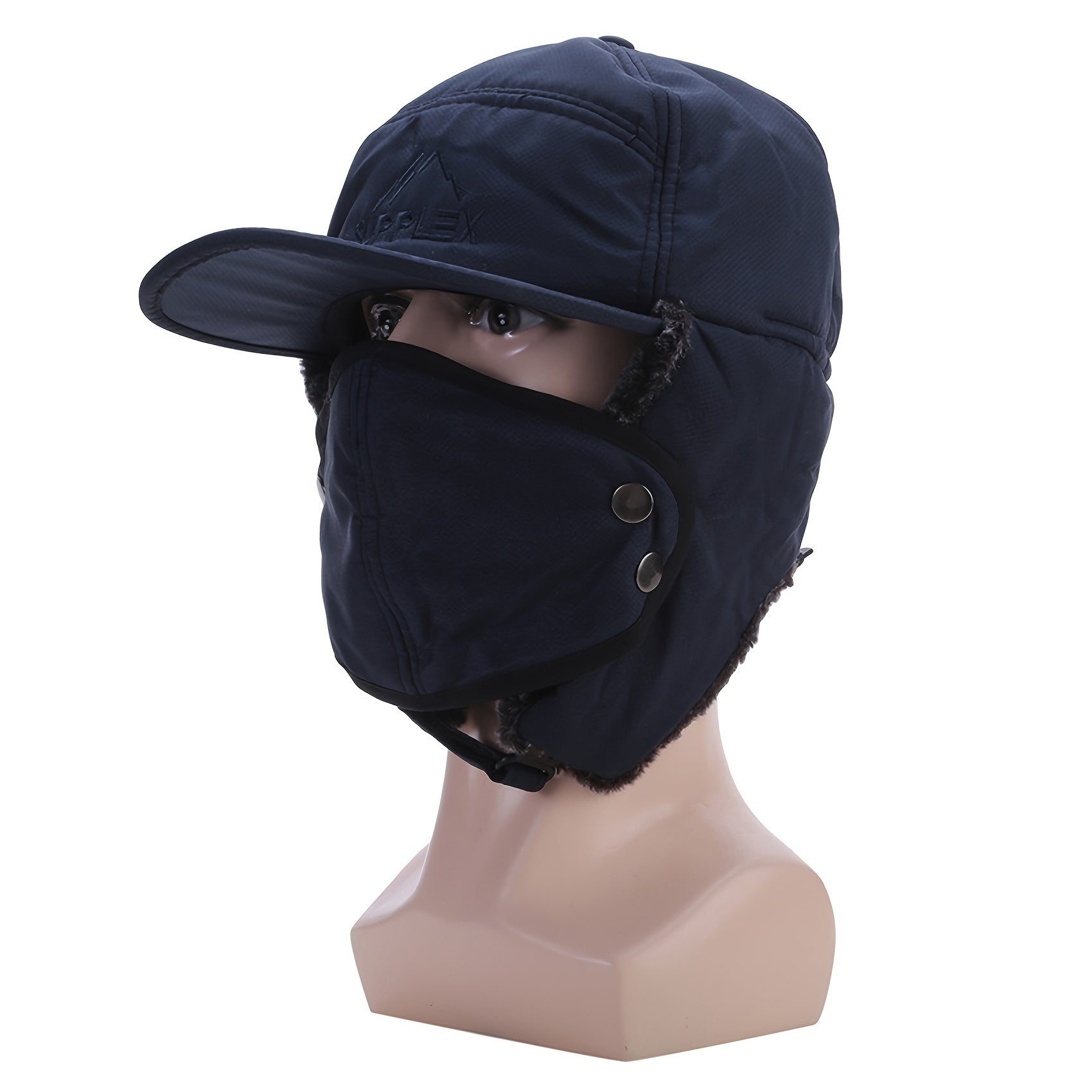 Men's Outdoor Windproof Ear Protection Thickened Warm Hat