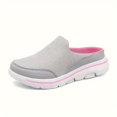 Soft Thick Sole Shock Absorption Woven Slippers Mesh Sandals