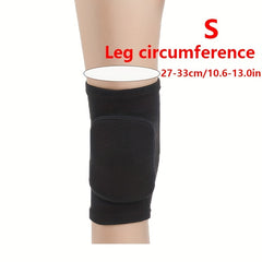 1Pair Compression Knee Pads Non Slip Breathable Knee Support Braces