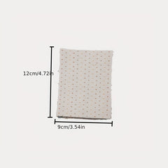 50pcs 9 Yarn Dyed Fabric DIY Patchwork Cotton Fabric For Sewing Doll Clothes
