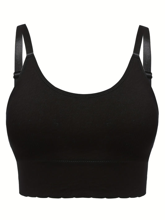  Women's Sports Bra Lightweight Comfort Soft Bralette