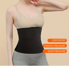 Women's Elastic Waistband Yoga Sauna Belt Fitness Corset Waist Trimmer Sweatband