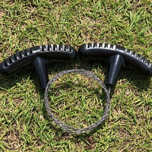 PP Handle Mini Pocket Saw Stainless Steel Wire Saw