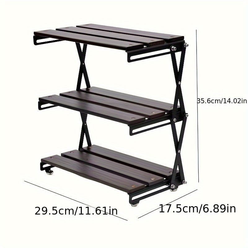 Beech Wood Shelf for Office Desk Supplies