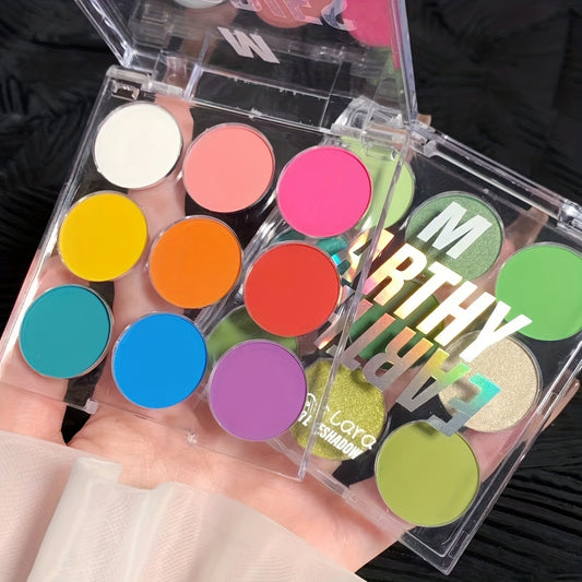Rainbow Tone Matte Eyeshadow Palette
