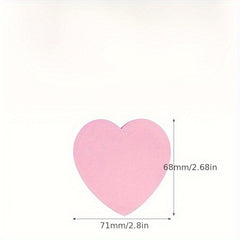 100 Pages Creative Love Note Paper Light Pink
