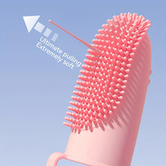 1pc Pet Two Finger Toothbrush for Cat and Dog Oral Cleaning