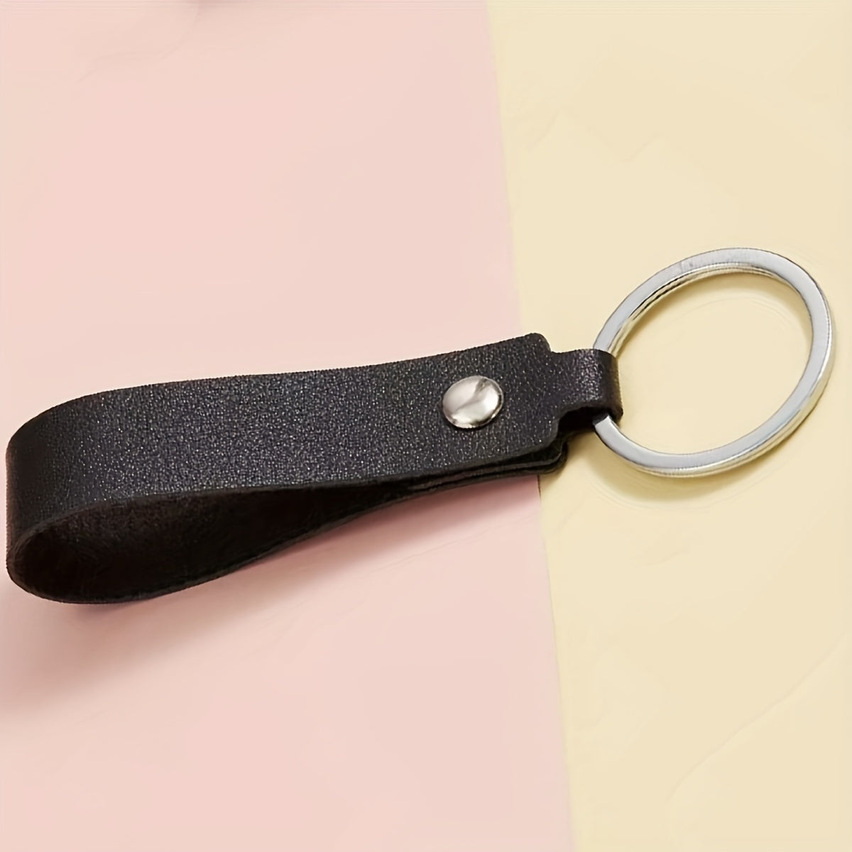 Leather Lanyard Keychain Keyring Bag Accessories Car Keychain Accessories