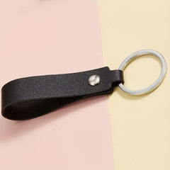 Leather Lanyard Keychain Keyring Bag Accessories Car Keychain Accessories