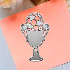 1pc Football Trophy Die Cuts For Card Making Metal Die Cuts