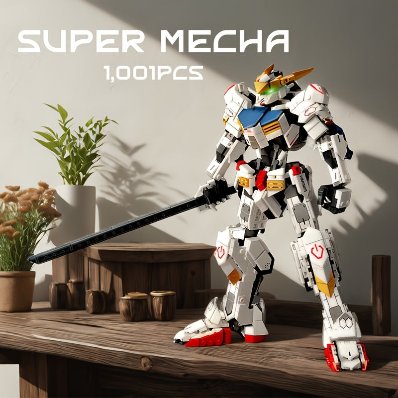 1001pcs Mech Building Block Set MOC Intergalactic Mech Assembly Toy Model