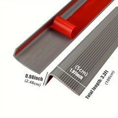 1pc Vinyl Stair Nosing Self Adhesive Stair Edge Protector