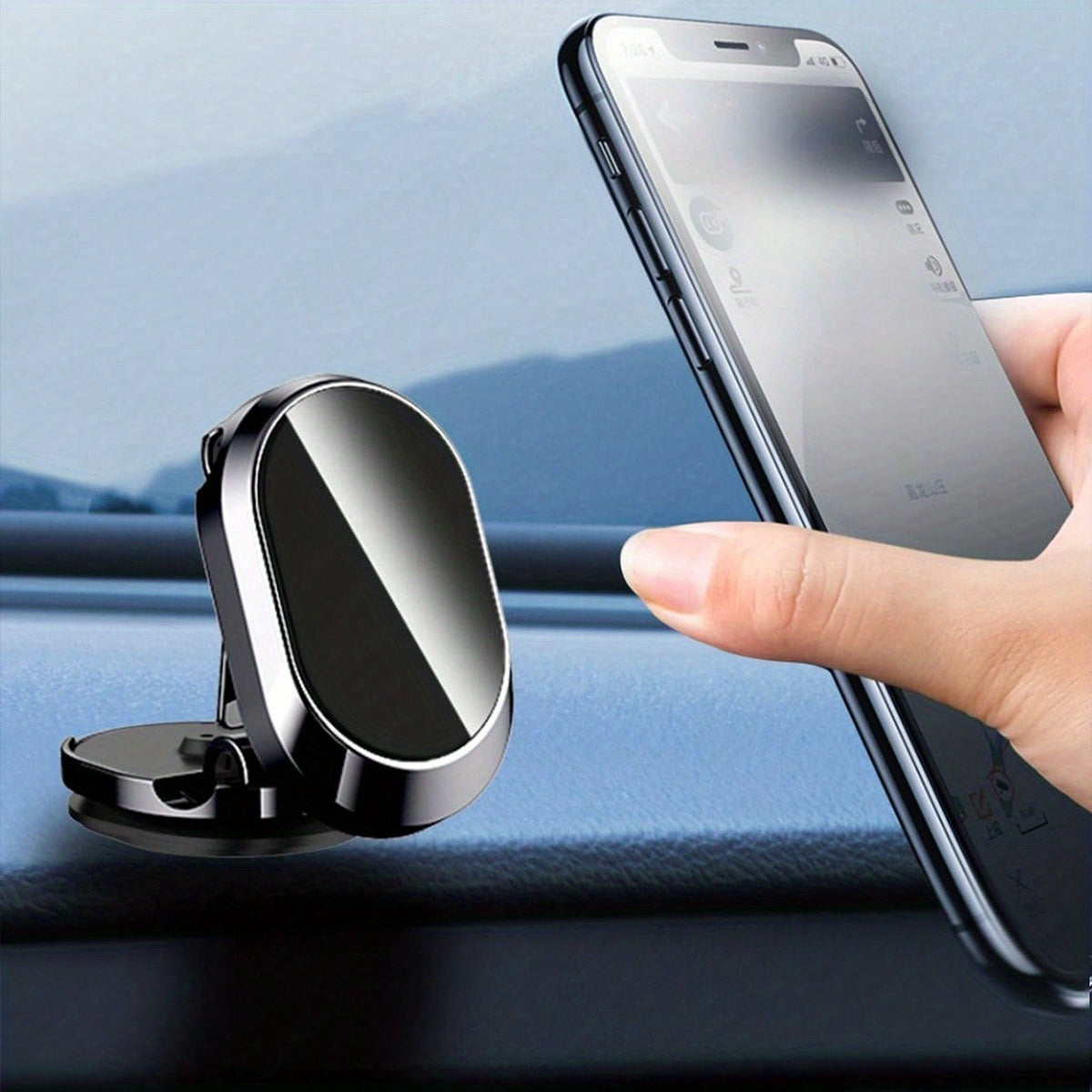 Car Magnetic Suction Bracket for Easy Phone Mounting
