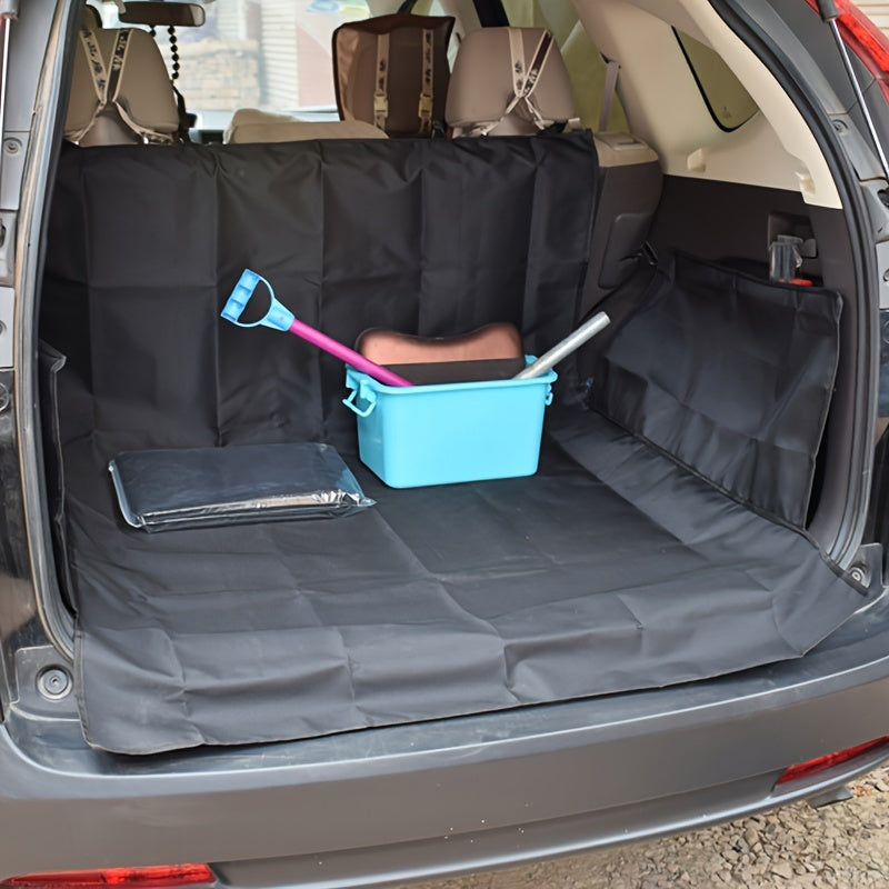 Waterproof Pet Mat for Car Trunk SUV Removable Oxford Cloth Dog Cushion