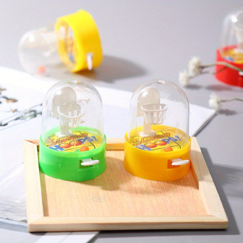 5pcs Mini Basketball Games For Kids Party Favors Handheld Basketball Game