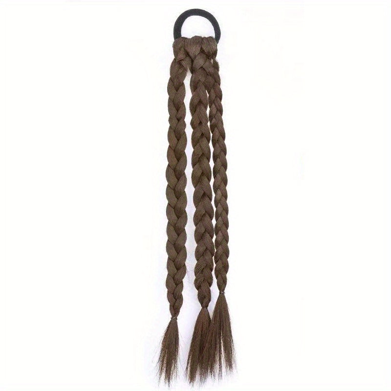 PC Braided Y2K Wig Braid Natural Plait Simulation Hair Fiber Accessory