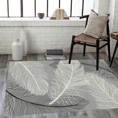 Fluffy Faux Wool Area Rugs Non slip Modern Contemporary Large Carpet