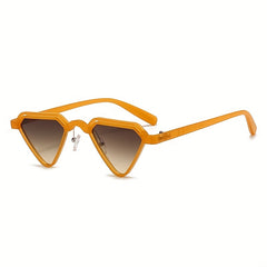 Y2K Triangle Sunglasses Unisex Jelly UV400 Shades