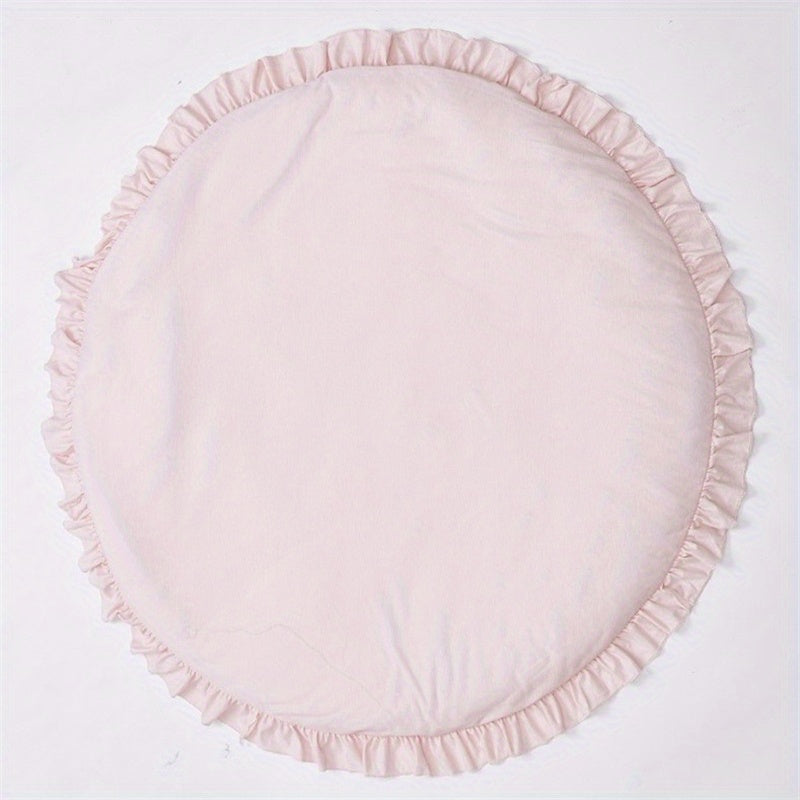 95cm Round Lace Crawling Mat Vacuum Packed