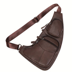 Vintage Horn Shaped Men's Chest Bag